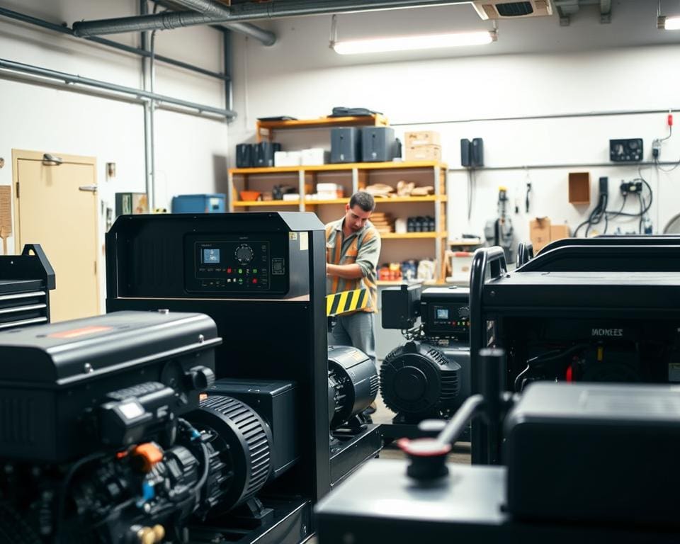 krachtbehoefte generatoren