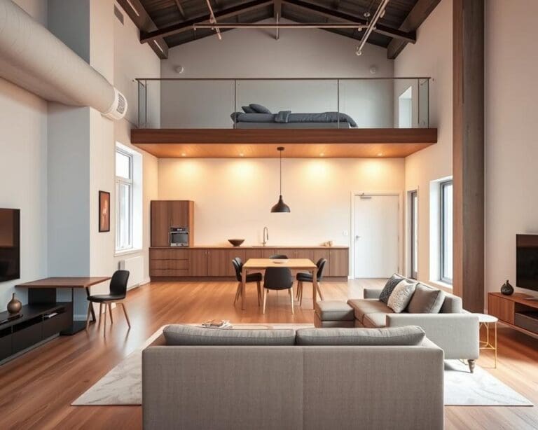 De juiste indeling voor loft- en studio-appartementen