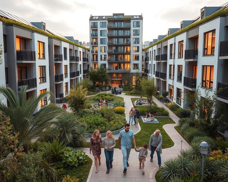 Duurzame appartementen voor jonge gezinnen