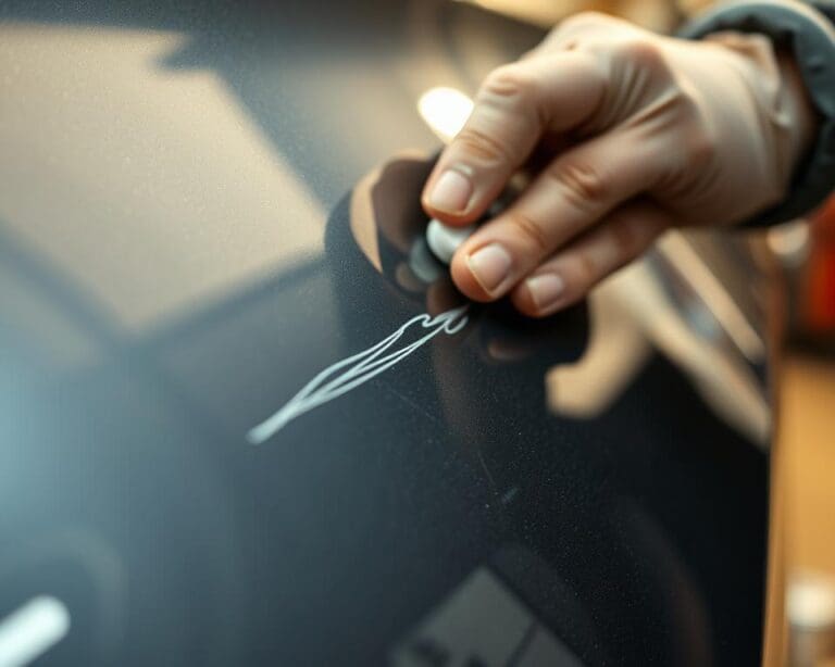 Hoe werkt spotrepair bij een diepe kras op je auto?