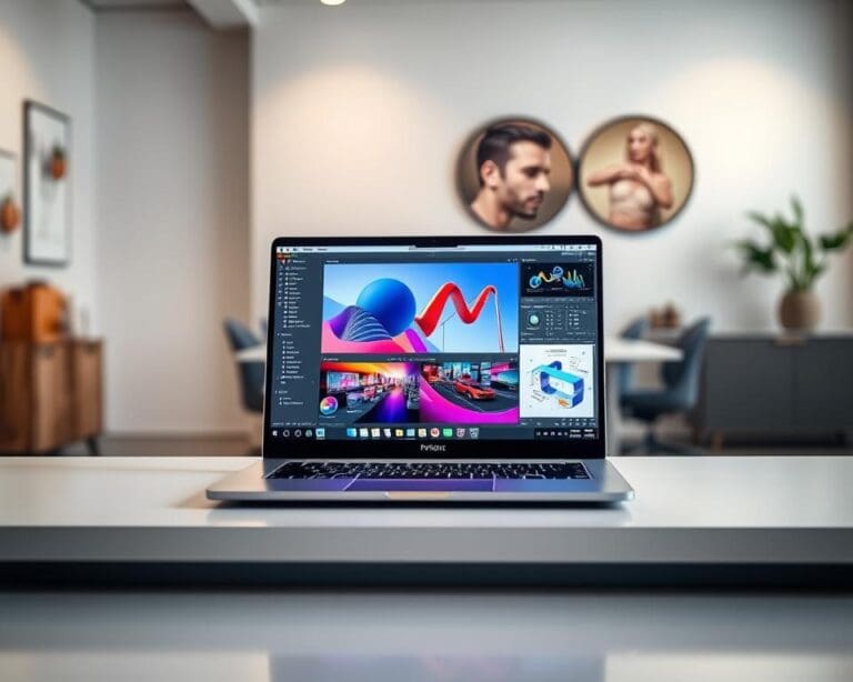 Wat is een krachtige laptop voor grafische software?