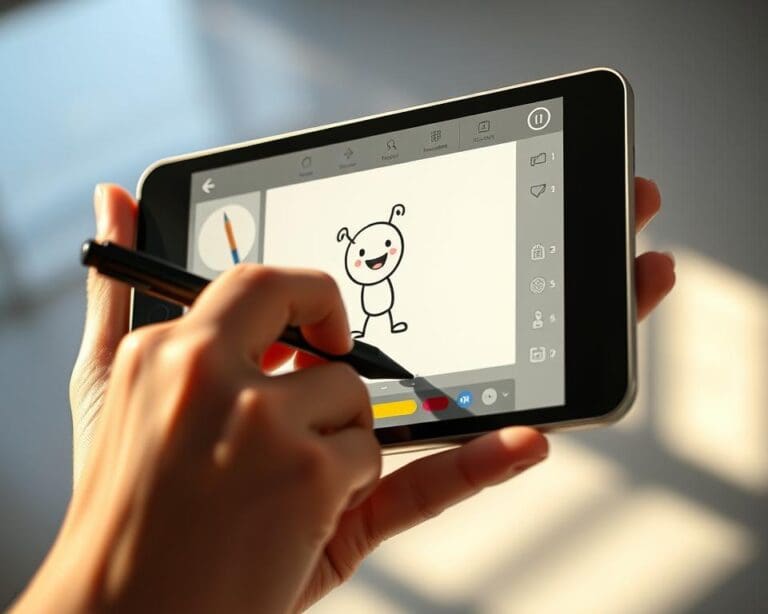 Welke app ondersteunt handgeschreven animatie?