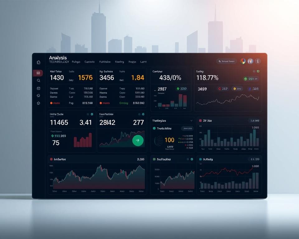analyse van populaire technologie-aandelen