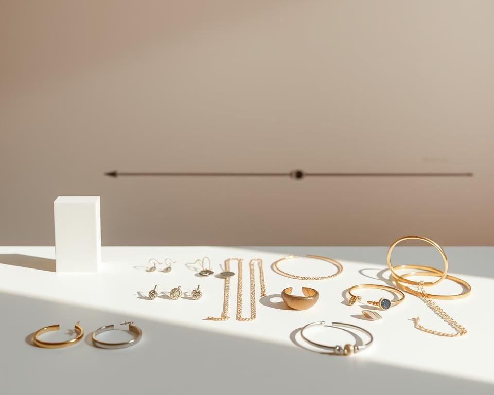 geschiedenis van minimalistische sieraden