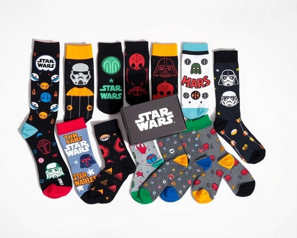 informatie cadeauverpakking Star Wars sokken