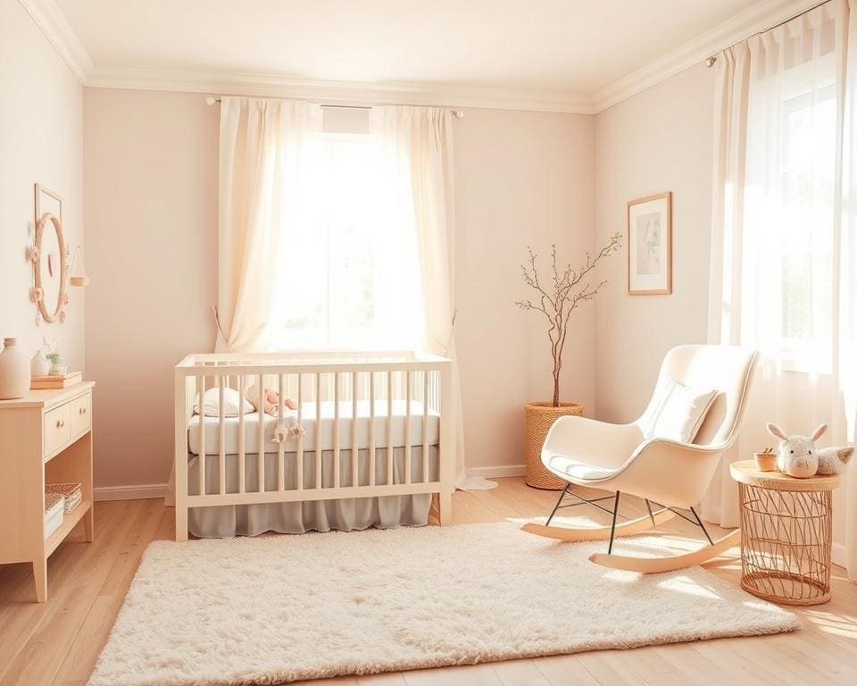 pasteltinten in babykamer