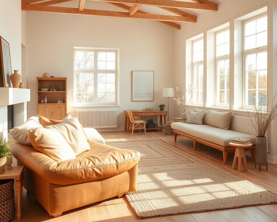 Comfortabel met natuurlijke materialen
