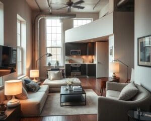 Compact wonen in een efficiënt ingerichte loft