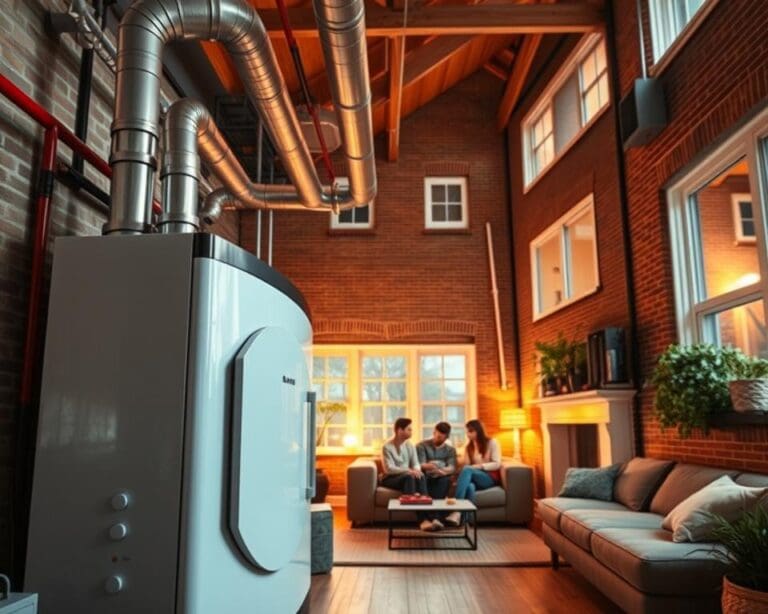 Hoe gebruik je afvalwarmte in een rijwoning?