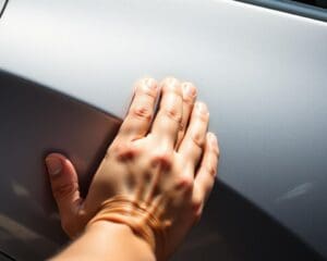 Hoe verwijder je een auto deuk zonder spuiten?
