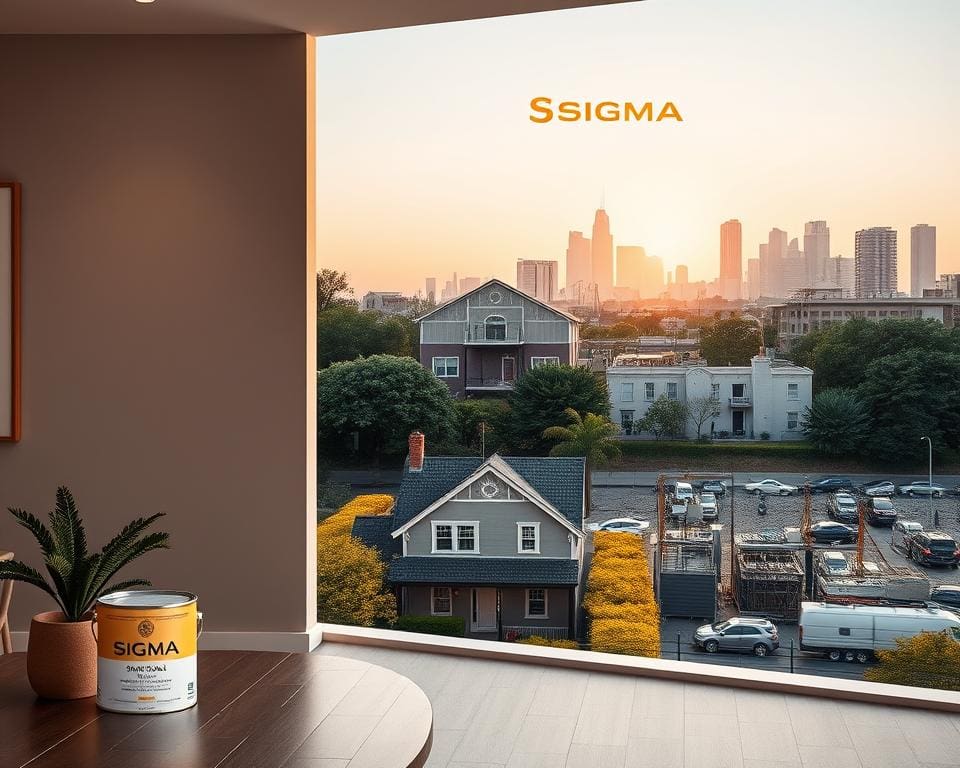 Sigma verf toepassingen