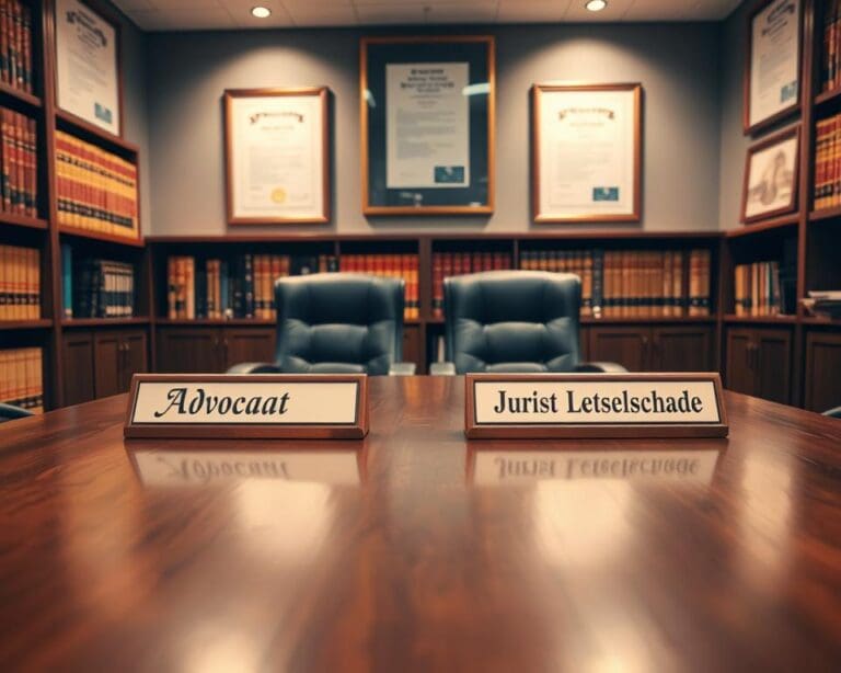 Wat is het verschil tussen een advocaat en een jurist letselschade?