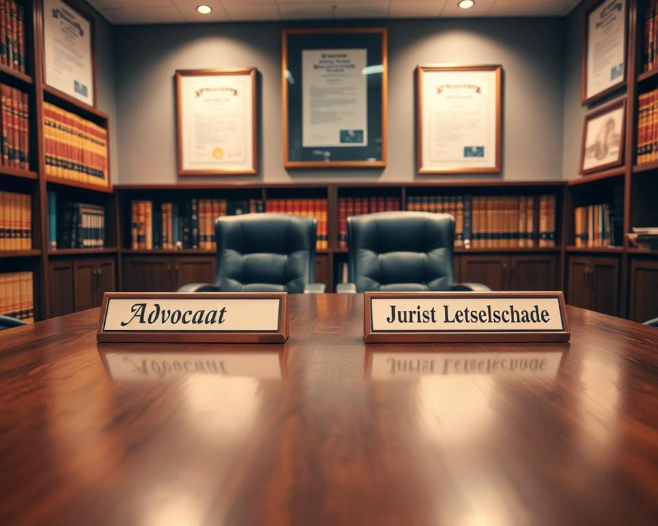 Wat is het verschil tussen een advocaat en een jurist letselschade?