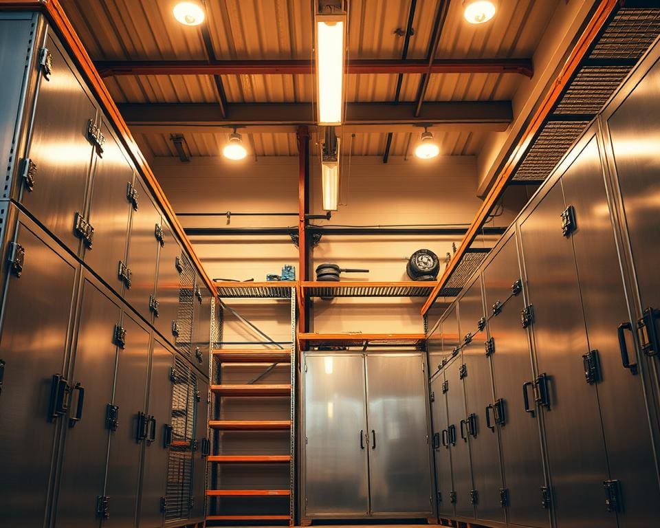 grote werkplaatskasten en indeling