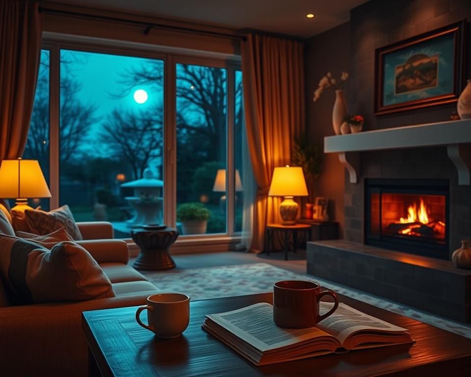 Hoe plan je een ontspannen avond thuis?