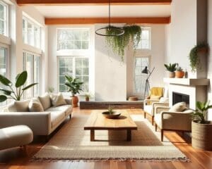 Hoe richt je een duurzame woonkamer in?