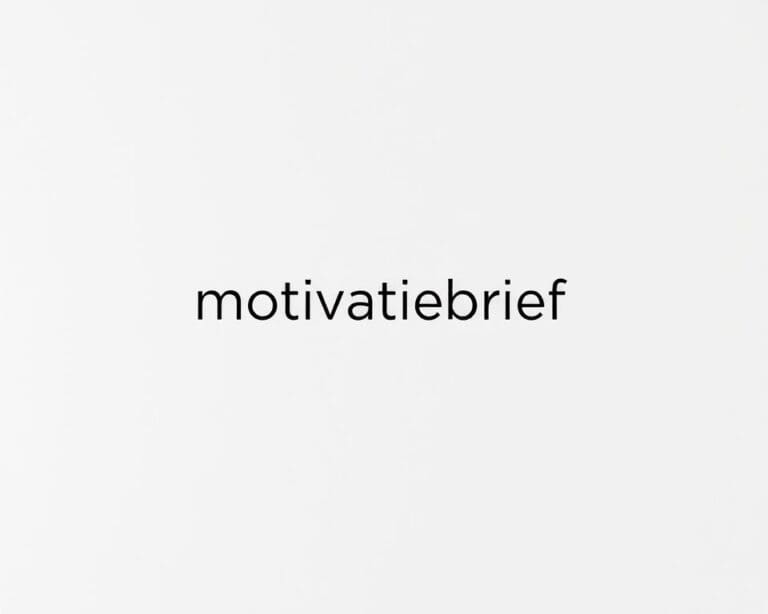 Hoe schrijf je een sterke motivatiebrief?