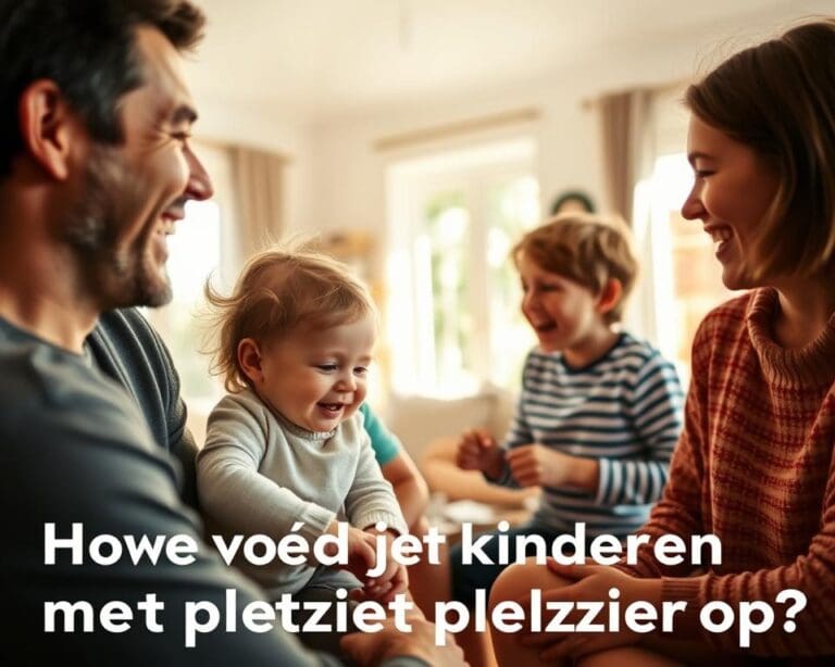 Hoe voed je kinderen met plezier op?