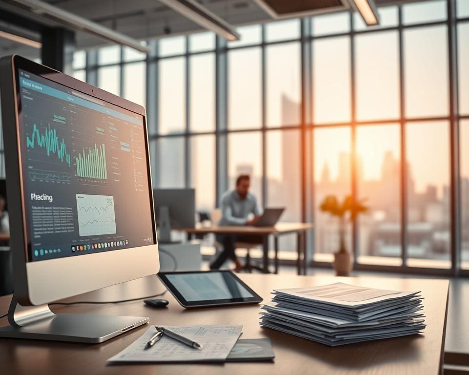 De digitalisering van financiële administratie