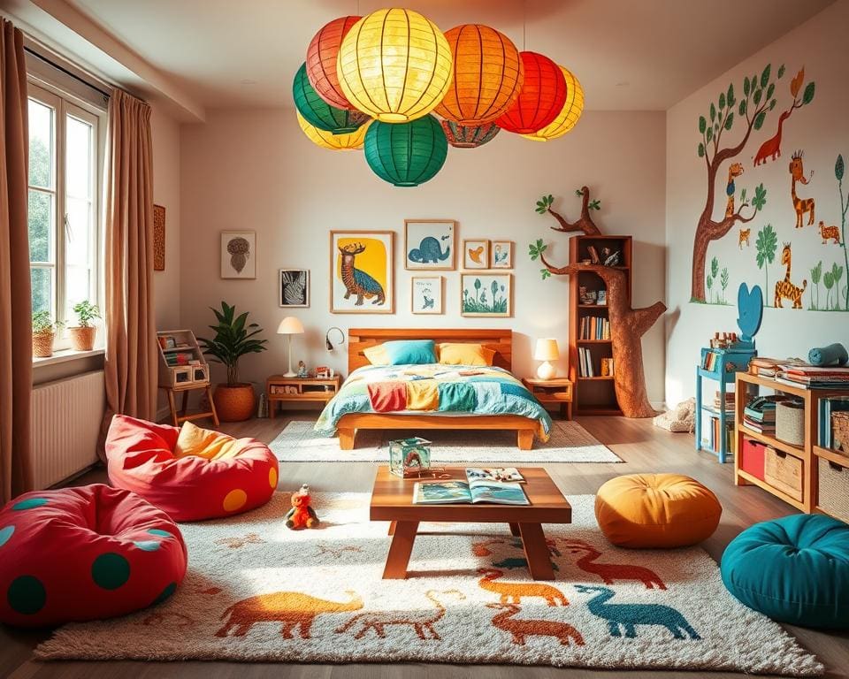 Hoe richt je een kinderkamer speels en veilig in?