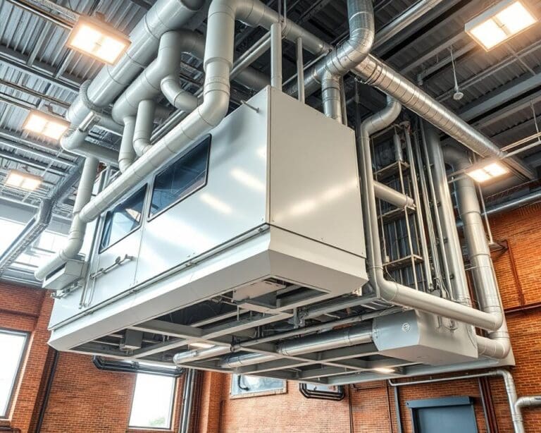 Moderne ventilatiesystemen in grote gebouwen