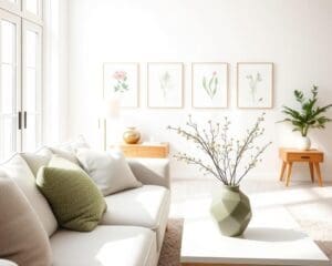 Stijlvolle woonaccessoires voor een frisse woonkamer