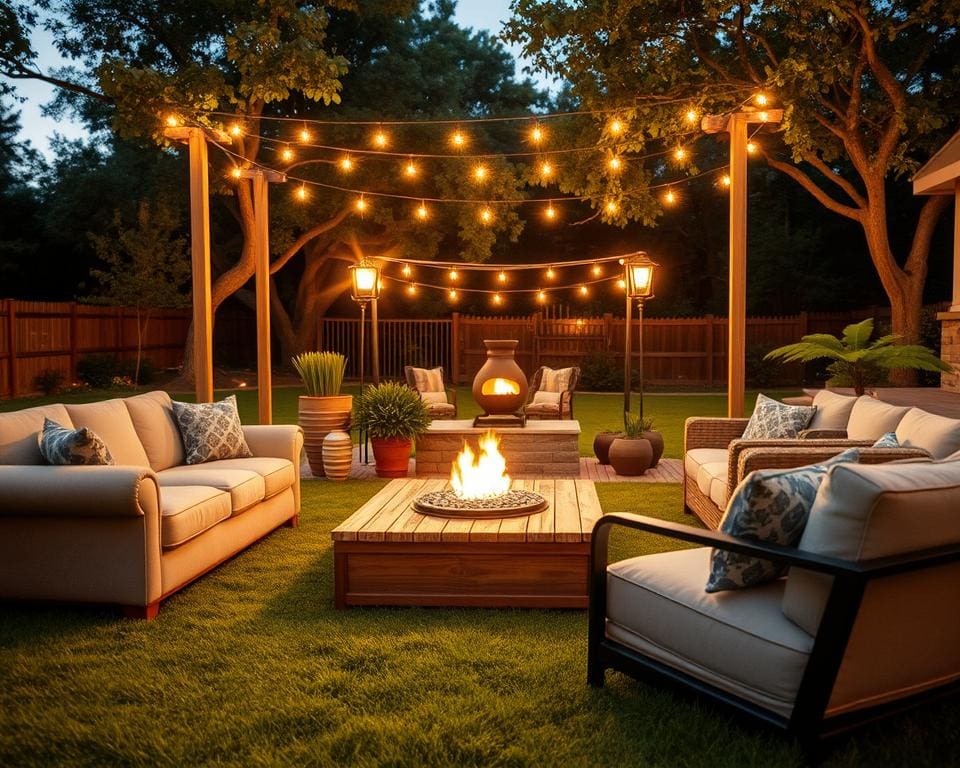 Wat maakt een loungeset ideaal voor zomerse avonden?