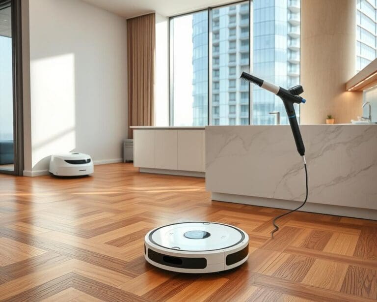 Welke slimme apparaten maken schoonmaken eenvoudiger?