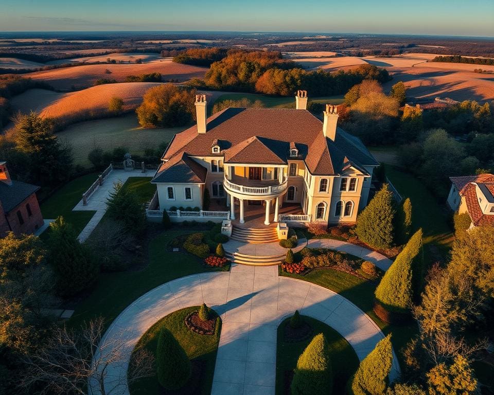 Hoe maak je indruk met dronebeelden voor vastgoedpresentaties?