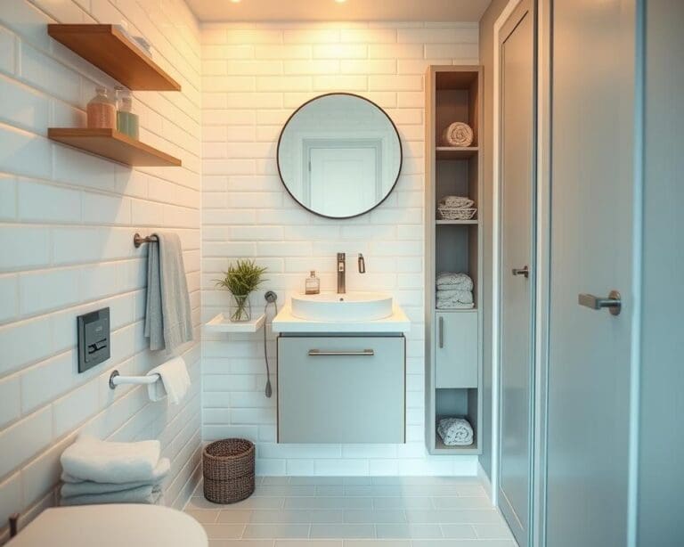 Hoe richt je een kleine badkamer efficiënt in?