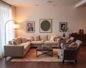 Hoe richt je een woonkamer stijlvol en praktisch in?