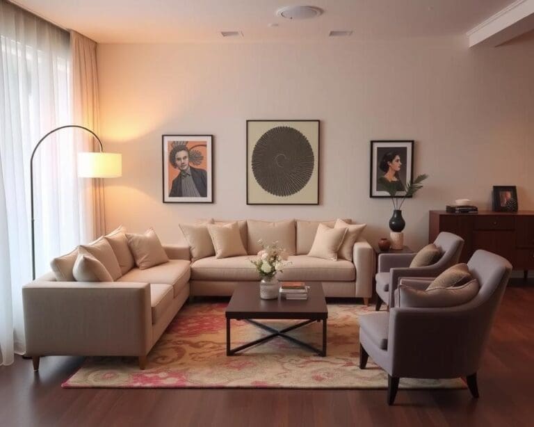 Hoe richt je een woonkamer stijlvol en praktisch in?