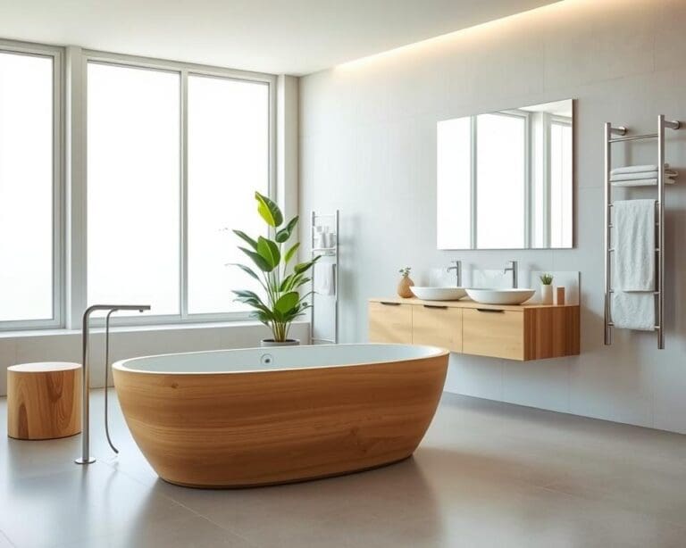 Hoe richt je je badkamer duurzaam in?