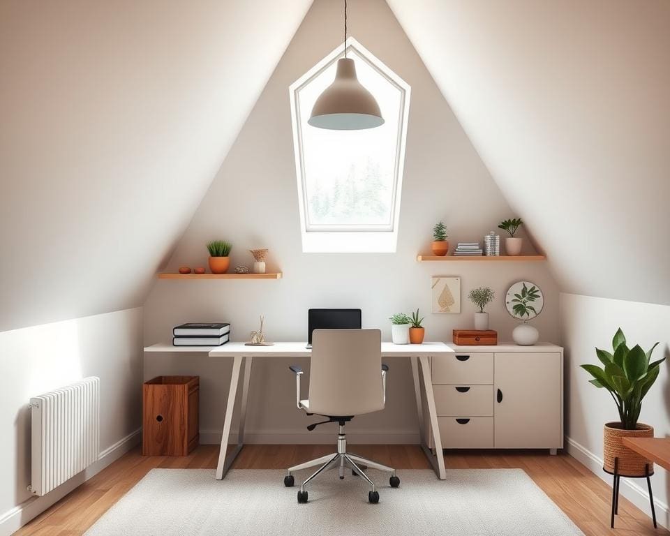 Hoe richt je je zolder praktisch in als werkruimte?