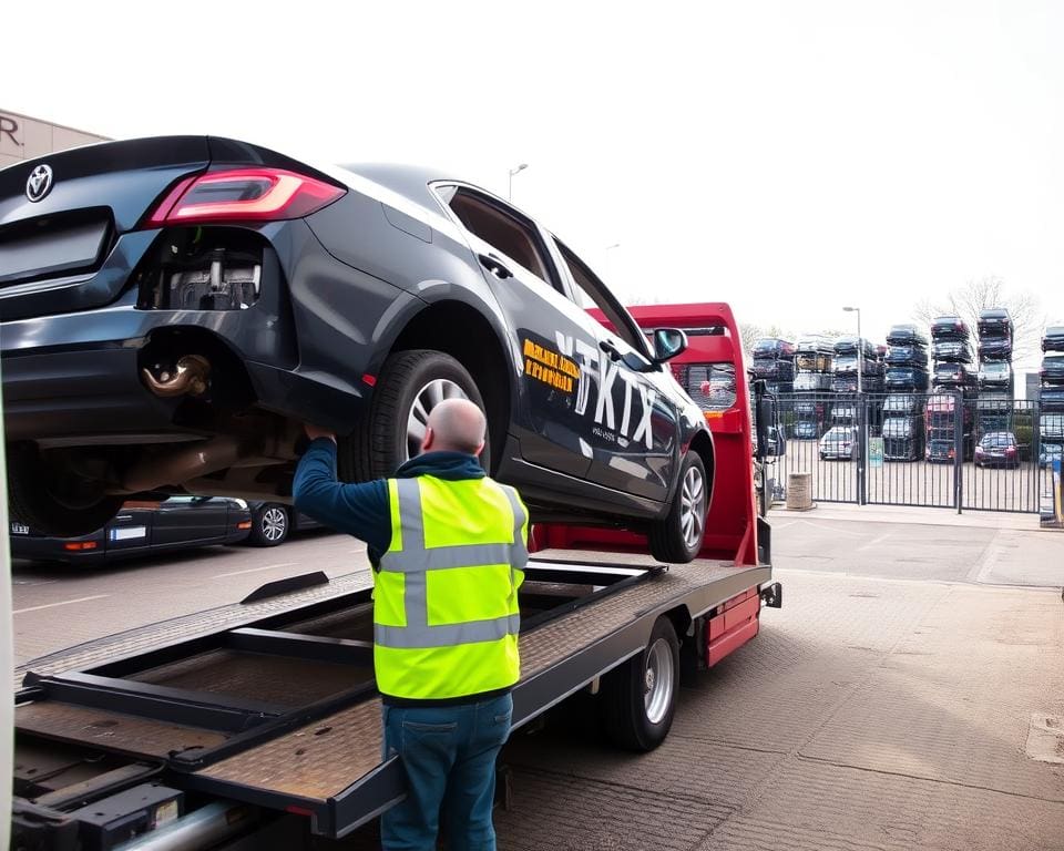 Hoe verloopt auto ophalen bij Autosloop Expert?