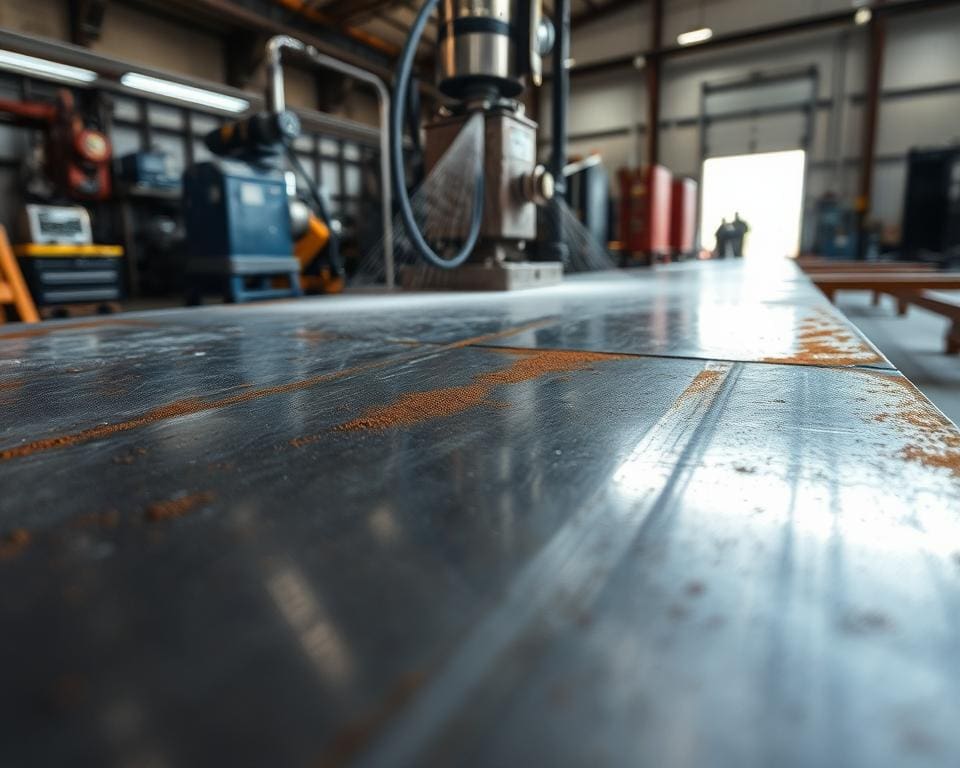 Hoe werkt schooperen als roestwerende behandeling voor staal?