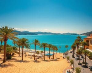 Waar vind je de mooiste stranden en boulevard van Sainte-Maxime?
