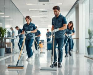 Wie levert een betrouwbaar schoonmaakteam voor kantoren?