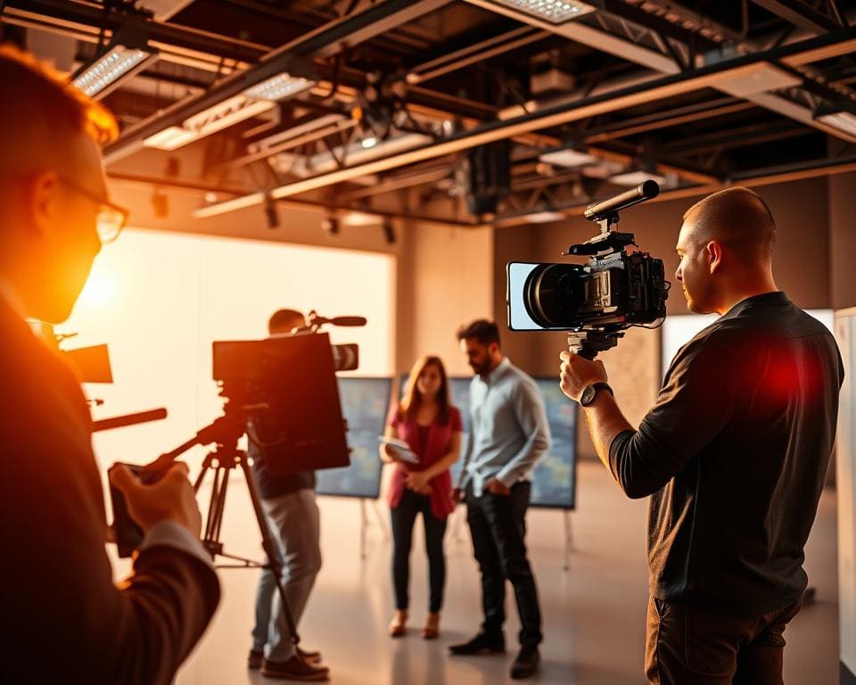 Wie maakt zakelijke videoproducties voor bedrijven?