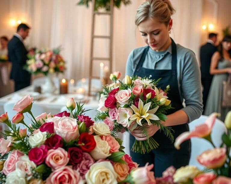 Wat doet een bloemist bij speciale gelegenheden?