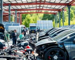 Wat gebeurt er bij duurzame autoverwerking in Nederland?