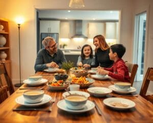 Wat maakt een eettafel geschikt voor gezinnen?