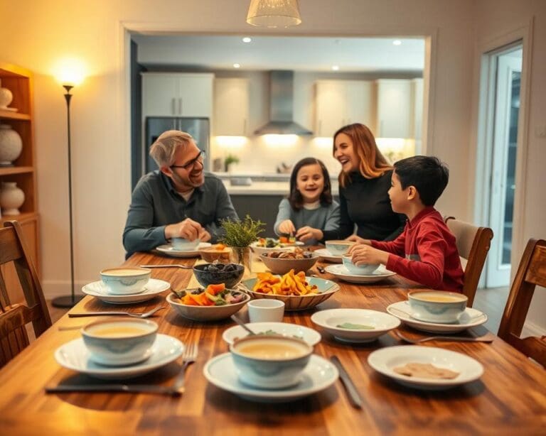 Wat maakt een eettafel geschikt voor gezinnen?