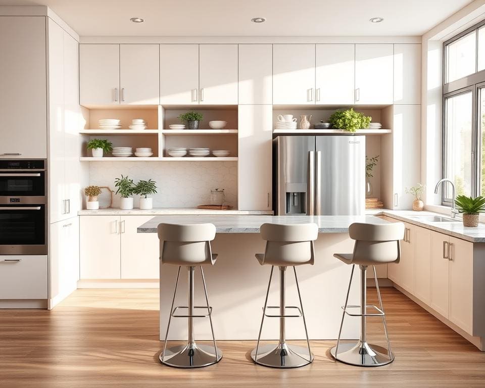 Wat maakt een keuken praktisch ingericht?