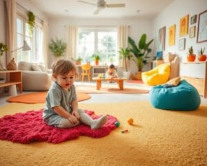 Wat maakt een vloer geschikt voor kinderen?