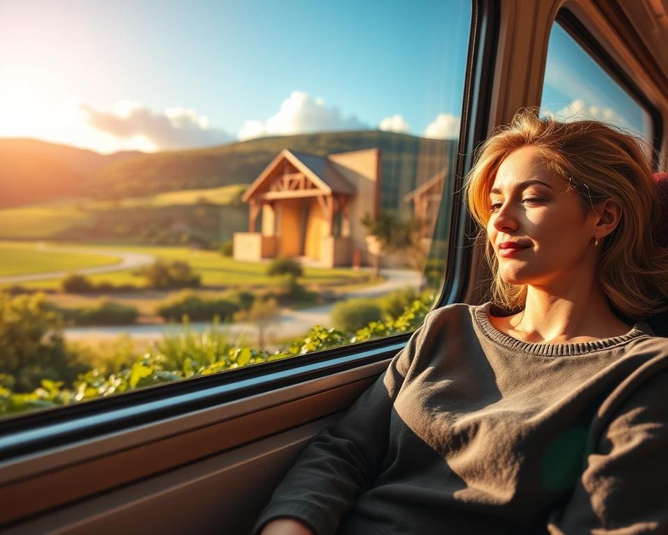 Wat maakt reizen met de trein zo ontspannen?