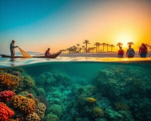 Welke Hurghada excursies bieden authentieke ervaringen aan zee?