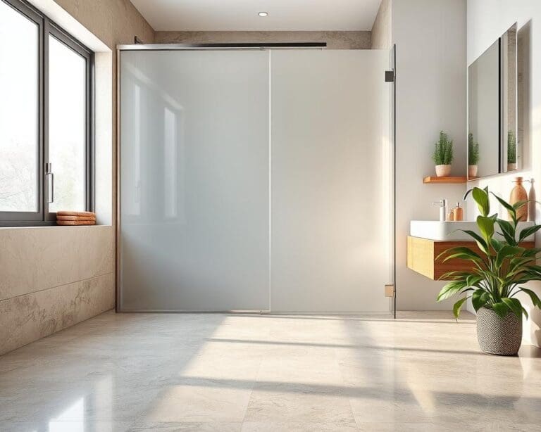 Welke douchewand past bij een inloopdouche?