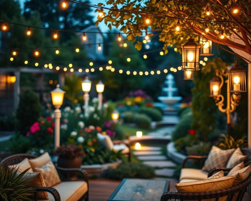 Hoe creëer je sfeer met tuinverlichting?