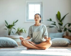 Hoe helpt meditatie bij een druk hoofd?